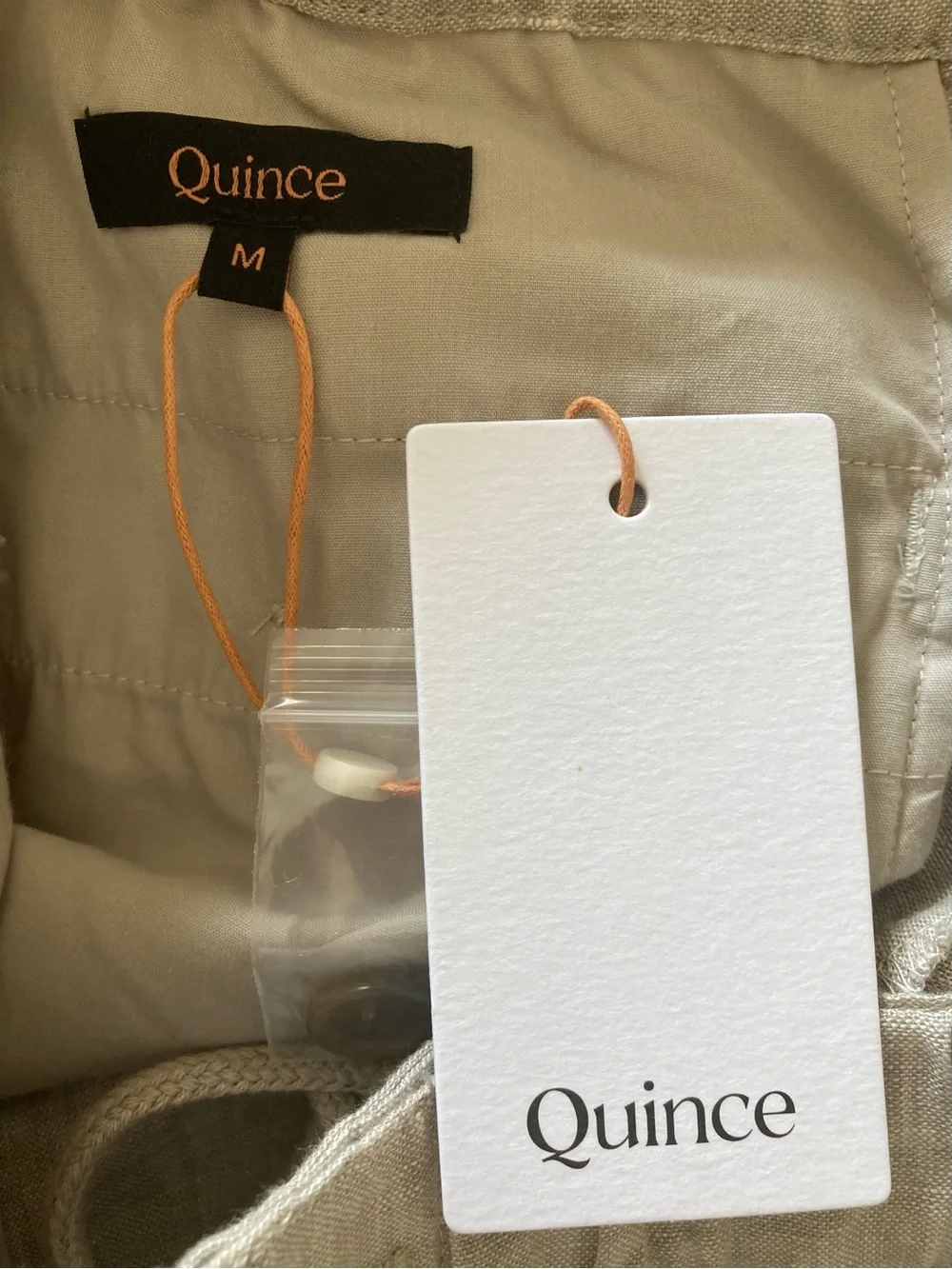 Quince NWT 100% European Linen Pants Flax Women’s Size M New